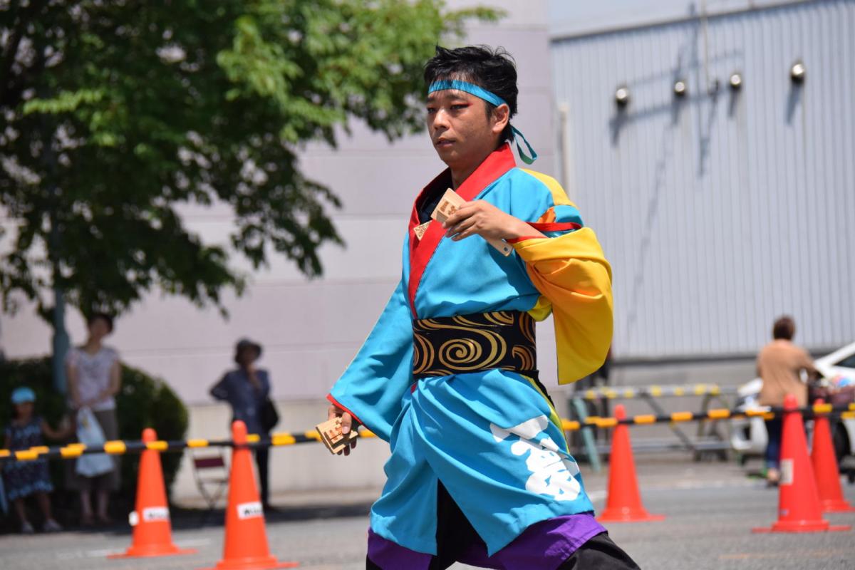 奥州前沢よさこいFesta13その1（奥州前沢よさこいフェスタ2017) 2017/07/09