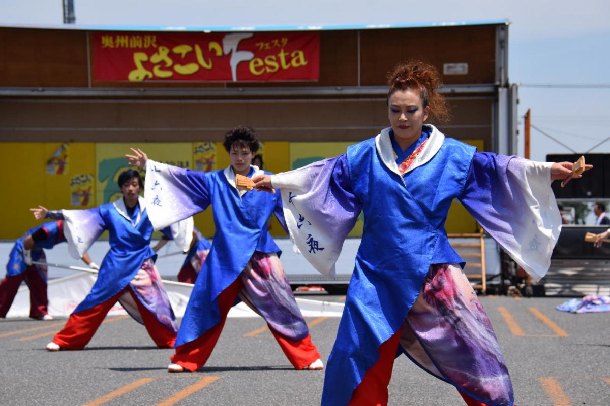 奥州前沢よさこいFesta13その1（奥州前沢よさこいフェスタ2017) 2017/07/09