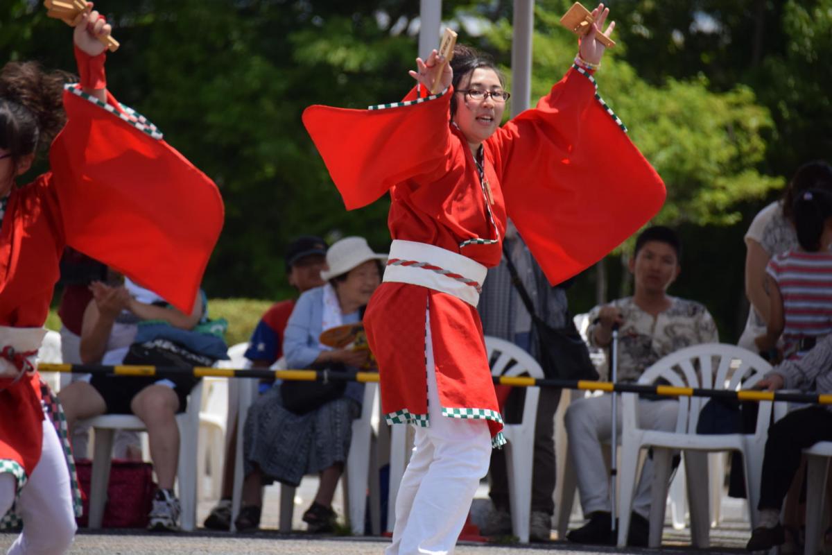 奥州前沢よさこいFesta13その1（奥州前沢よさこいフェスタ2017) 2017/07/09