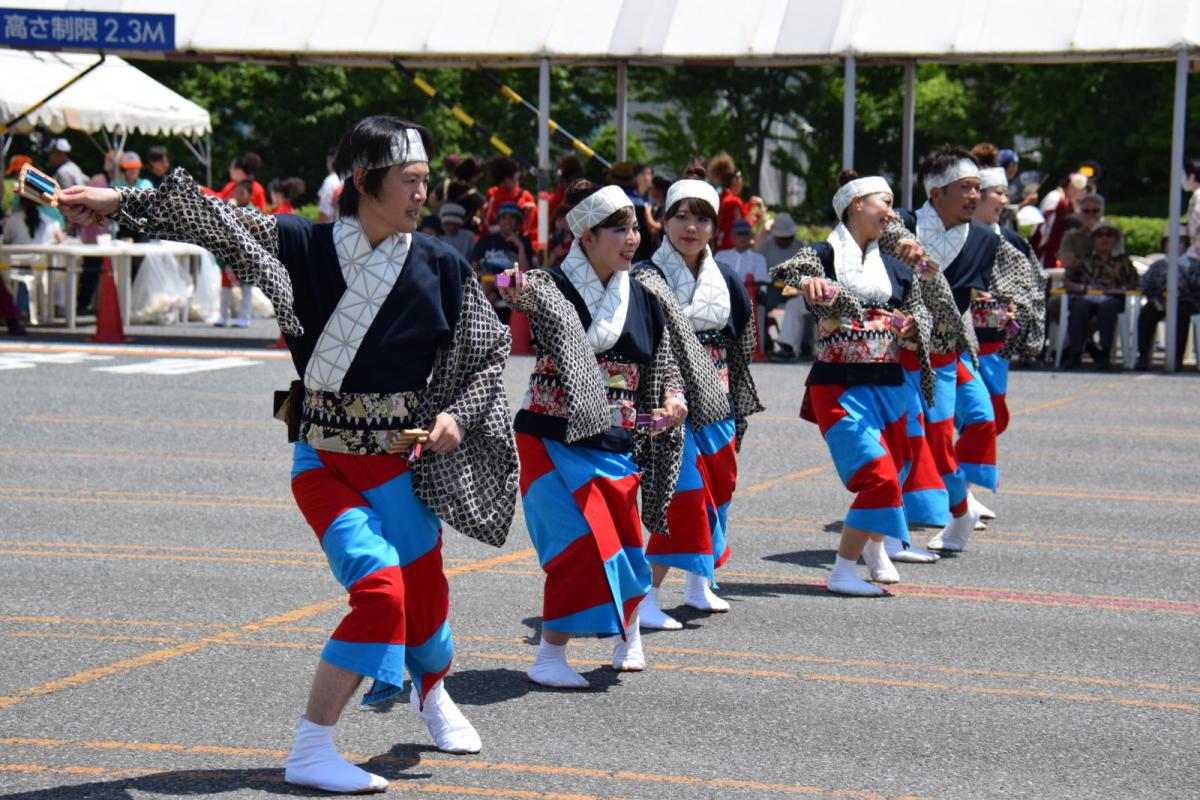 奥州前沢よさこいFesta13その1（奥州前沢よさこいフェスタ2017) 2017/07/09