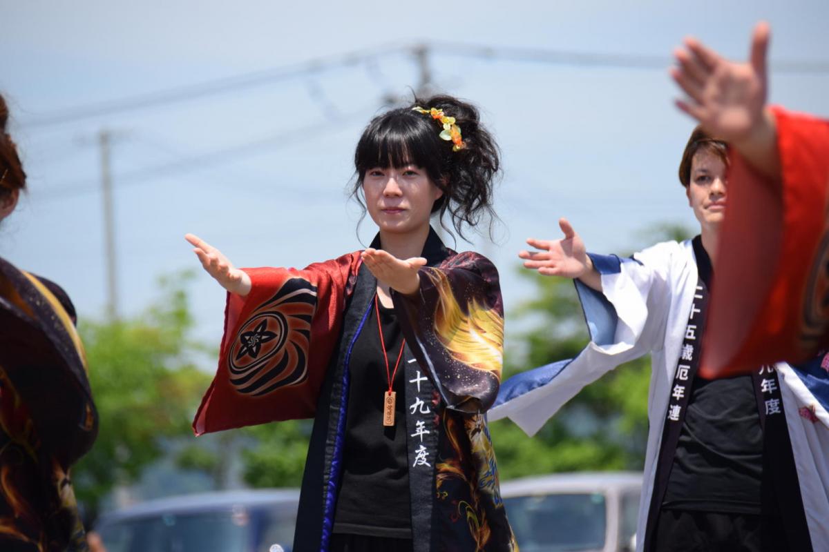 奥州前沢よさこいFesta13その1（奥州前沢よさこいフェスタ2017) 2017/07/09