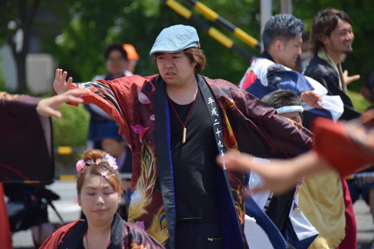 奥州前沢よさこいFesta13その1（奥州前沢よさこいフェスタ2017) 2017/07/09