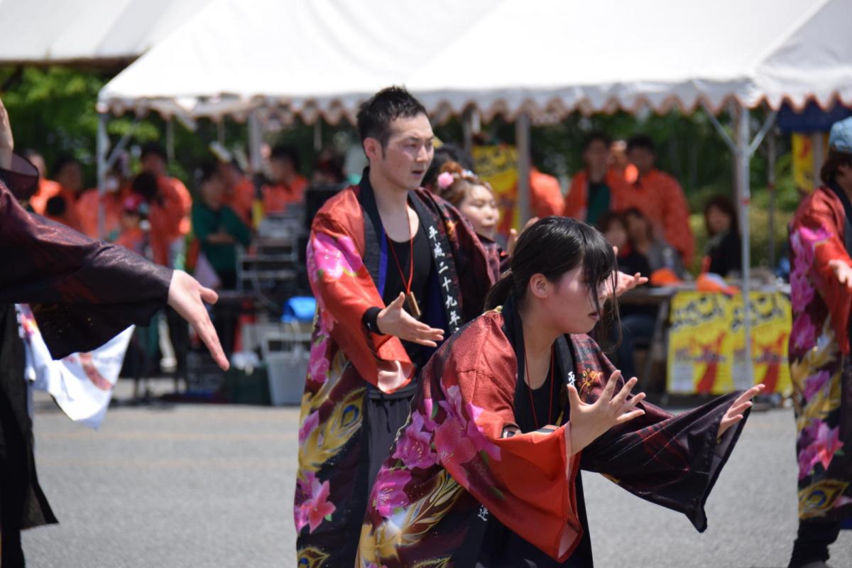 奥州前沢よさこいFesta13その1（奥州前沢よさこいフェスタ2017) 2017/07/09