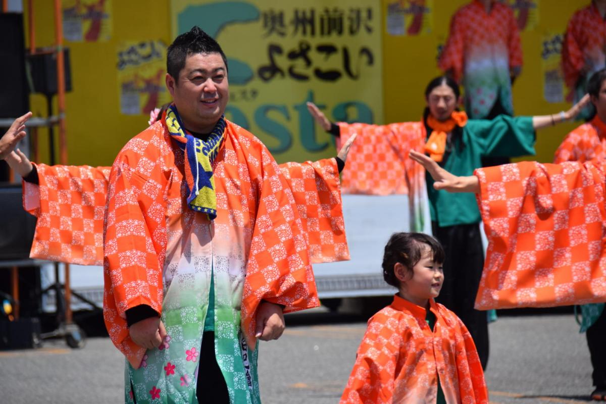 奥州前沢よさこいFesta13その1（奥州前沢よさこいフェスタ2017) 2017/07/09