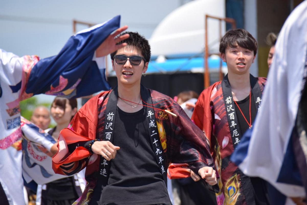 奥州前沢よさこいFesta13その1（奥州前沢よさこいフェスタ2017) 2017/07/09