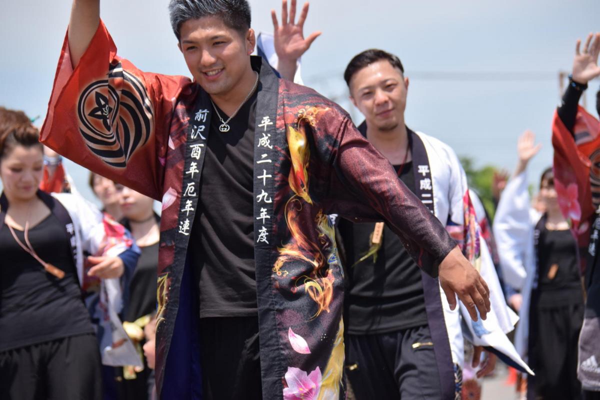 奥州前沢よさこいFesta13その1（奥州前沢よさこいフェスタ2017) 2017/07/09