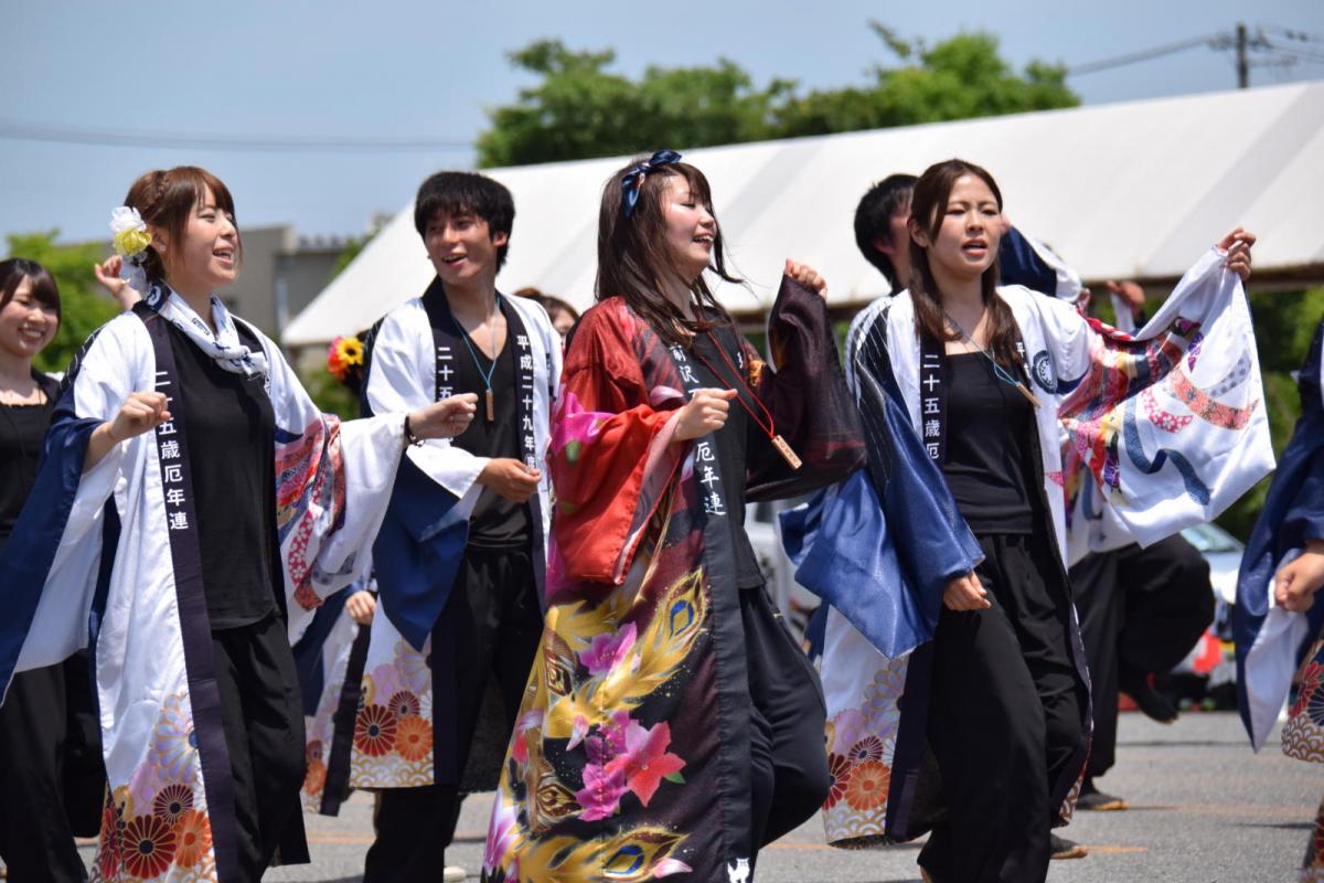 奥州前沢よさこいFesta13その1（奥州前沢よさこいフェスタ2017) 2017/07/09