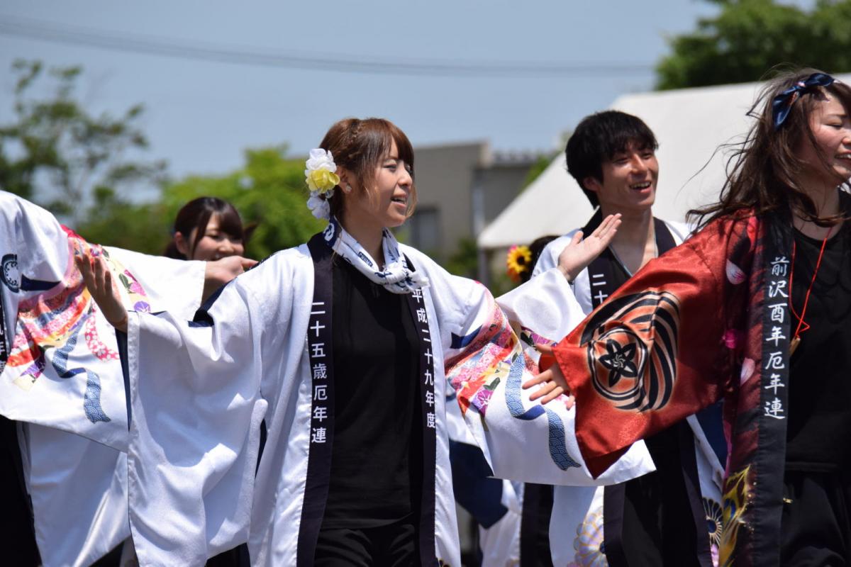 奥州前沢よさこいFesta13その1（奥州前沢よさこいフェスタ2017) 2017/07/09