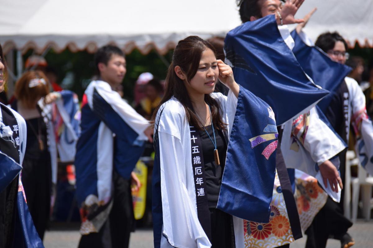 奥州前沢よさこいFesta13その1（奥州前沢よさこいフェスタ2017) 2017/07/09