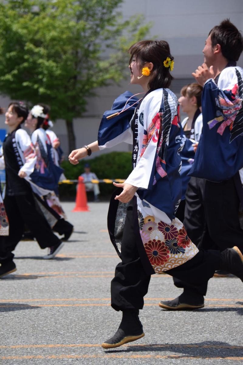 奥州前沢よさこいFesta13その1（奥州前沢よさこいフェスタ2017) 2017/07/09