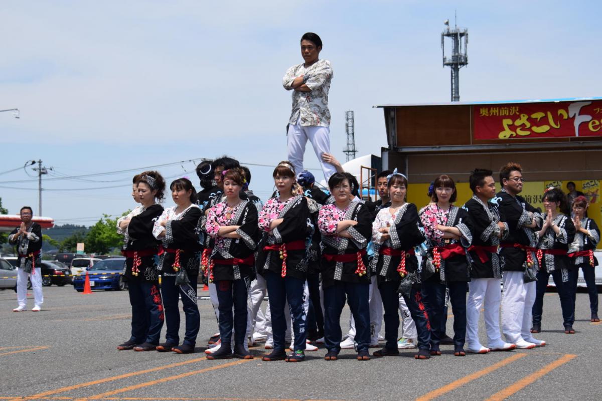 奥州前沢よさこいFesta13その1（奥州前沢よさこいフェスタ2017) 2017/07/09