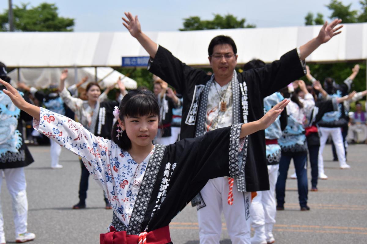 奥州前沢よさこいFesta13その1（奥州前沢よさこいフェスタ2017) 2017/07/09