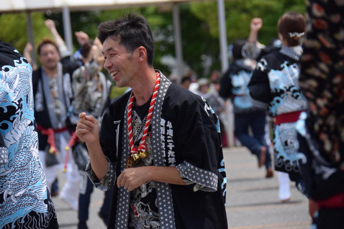 奥州前沢よさこいFesta13その1（奥州前沢よさこいフェスタ2017) 2017/07/09