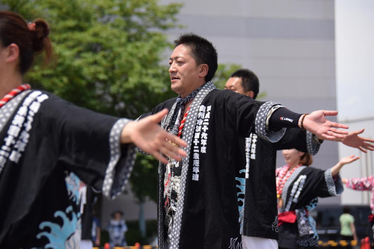 奥州前沢よさこいFesta13その1（奥州前沢よさこいフェスタ2017) 2017/07/09