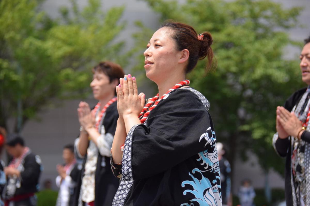 奥州前沢よさこいFesta13その1（奥州前沢よさこいフェスタ2017) 2017/07/09