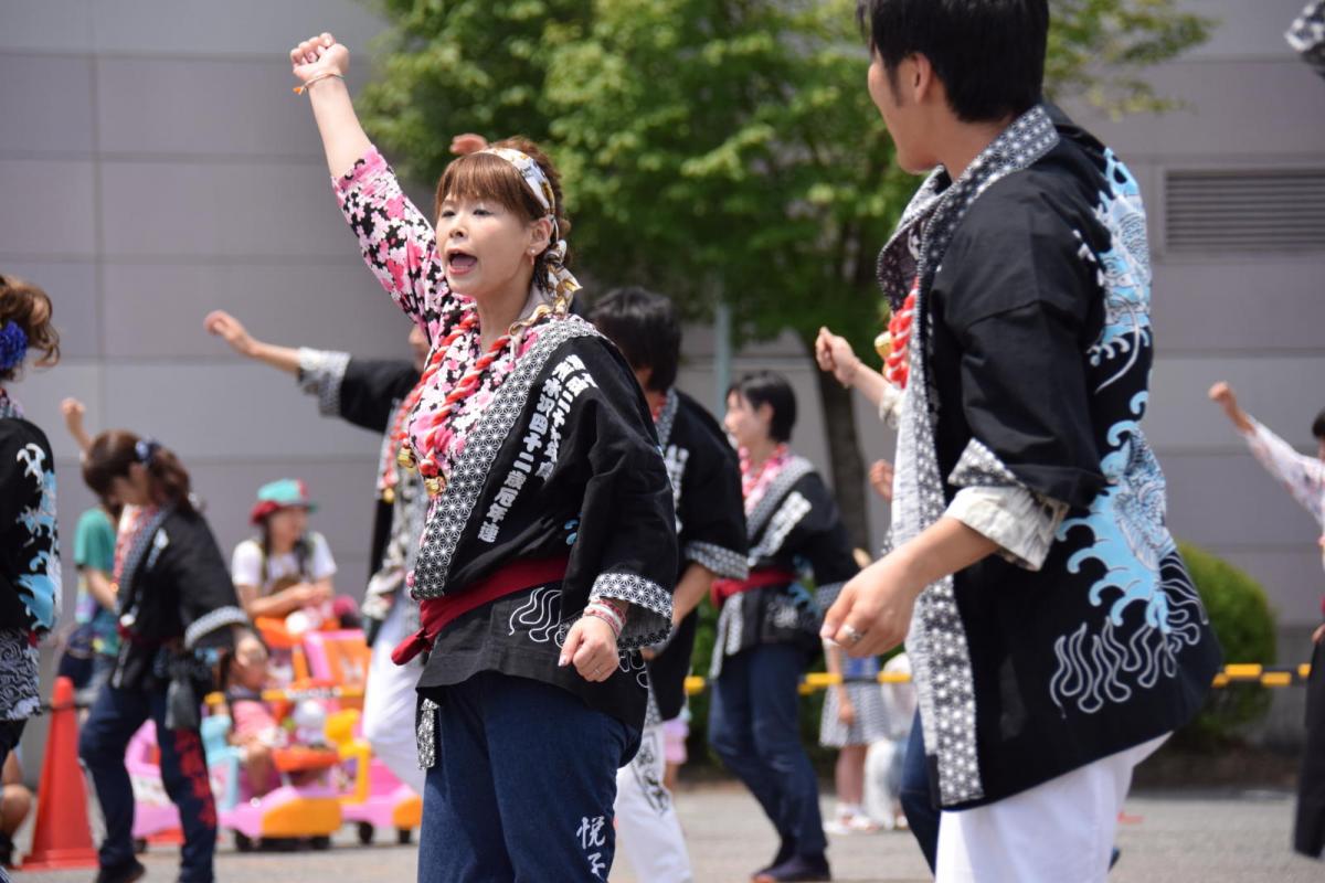 奥州前沢よさこいFesta13その1（奥州前沢よさこいフェスタ2017) 2017/07/09