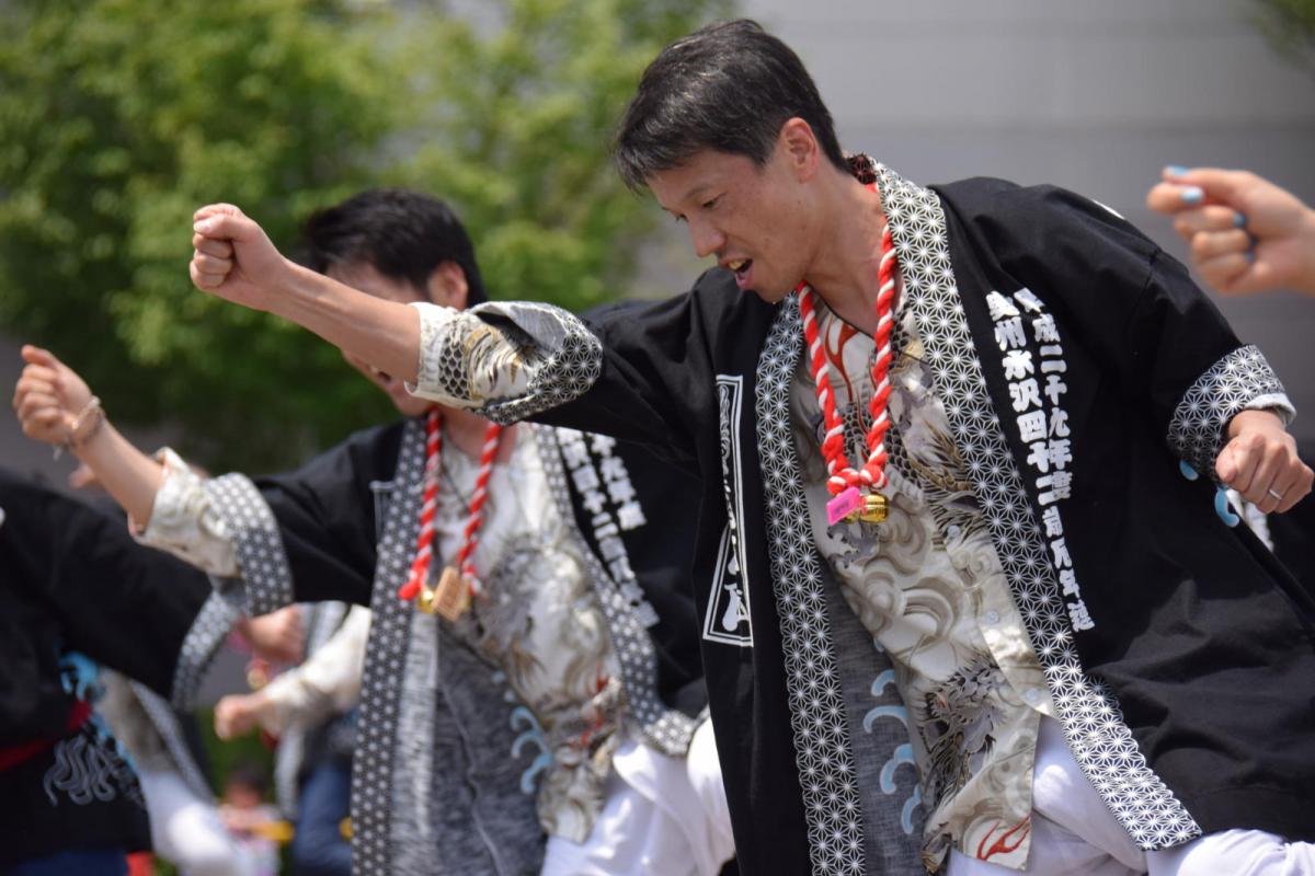 奥州前沢よさこいFesta13その1（奥州前沢よさこいフェスタ2017) 2017/07/09