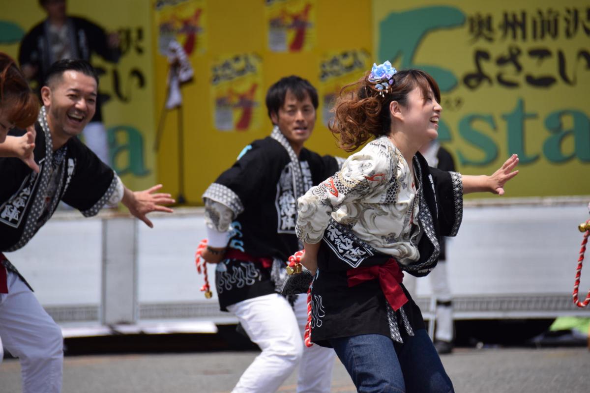 奥州前沢よさこいFesta13その1（奥州前沢よさこいフェスタ2017) 2017/07/09