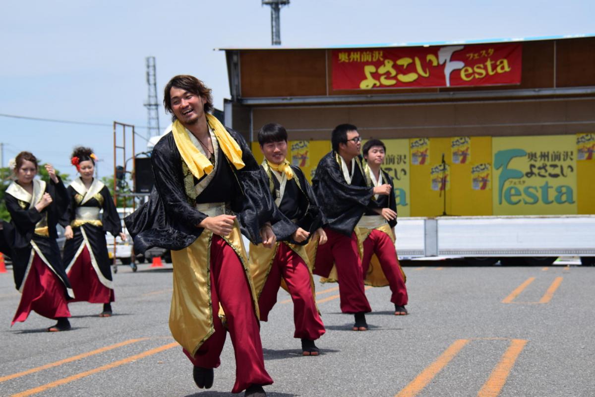 奥州前沢よさこいFesta13その1（奥州前沢よさこいフェスタ2017) 2017/07/09