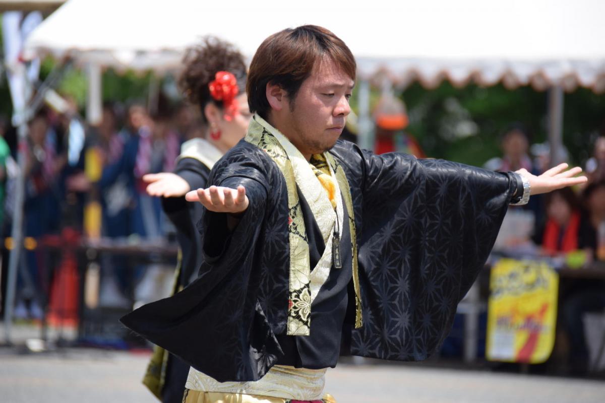 奥州前沢よさこいFesta13その1（奥州前沢よさこいフェスタ2017) 2017/07/09