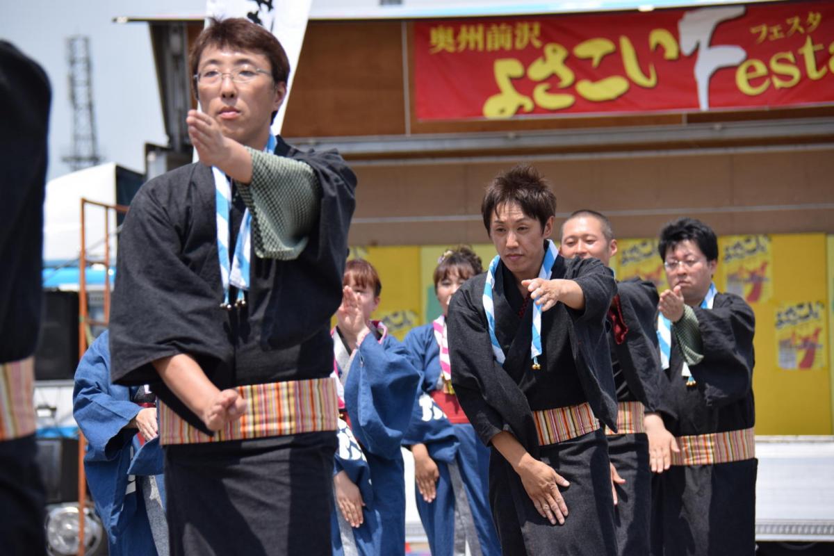 奥州前沢よさこいFesta13その1（奥州前沢よさこいフェスタ2017) 2017/07/09