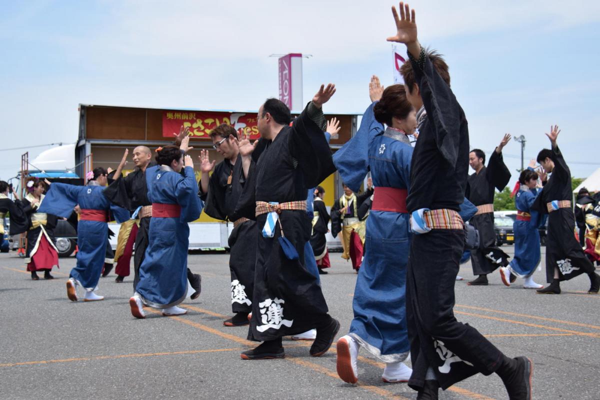 奥州前沢よさこいFesta13その1（奥州前沢よさこいフェスタ2017) 2017/07/09