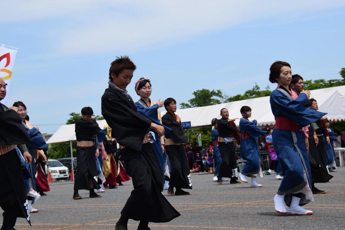 奥州前沢よさこいFesta13その1（奥州前沢よさこいフェスタ2017) 2017/07/09