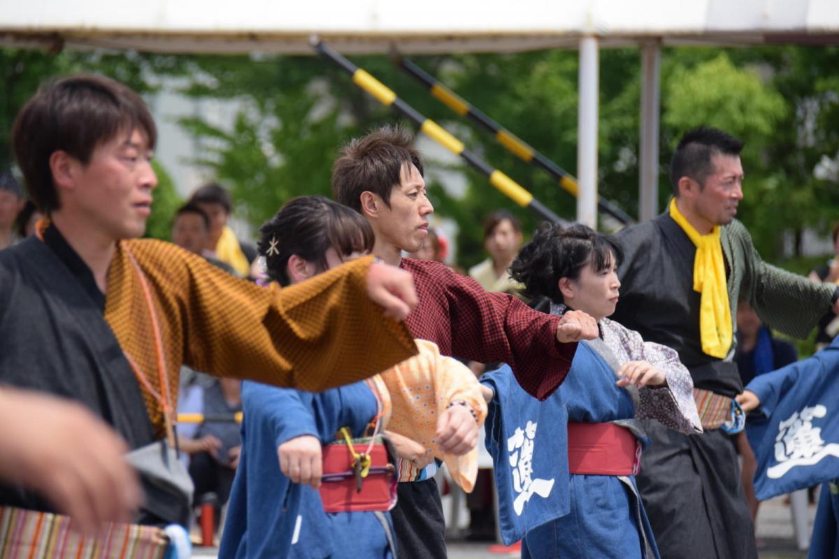 奥州前沢よさこいFesta13その1（奥州前沢よさこいフェスタ2017) 2017/07/09