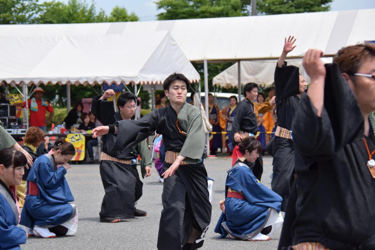 奥州前沢よさこいFesta13その1（奥州前沢よさこいフェスタ2017) 2017/07/09