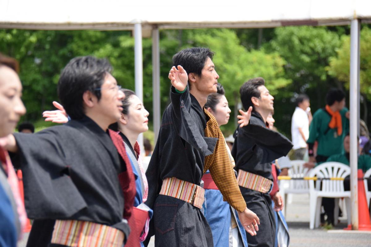 奥州前沢よさこいFesta13その1（奥州前沢よさこいフェスタ2017) 2017/07/09