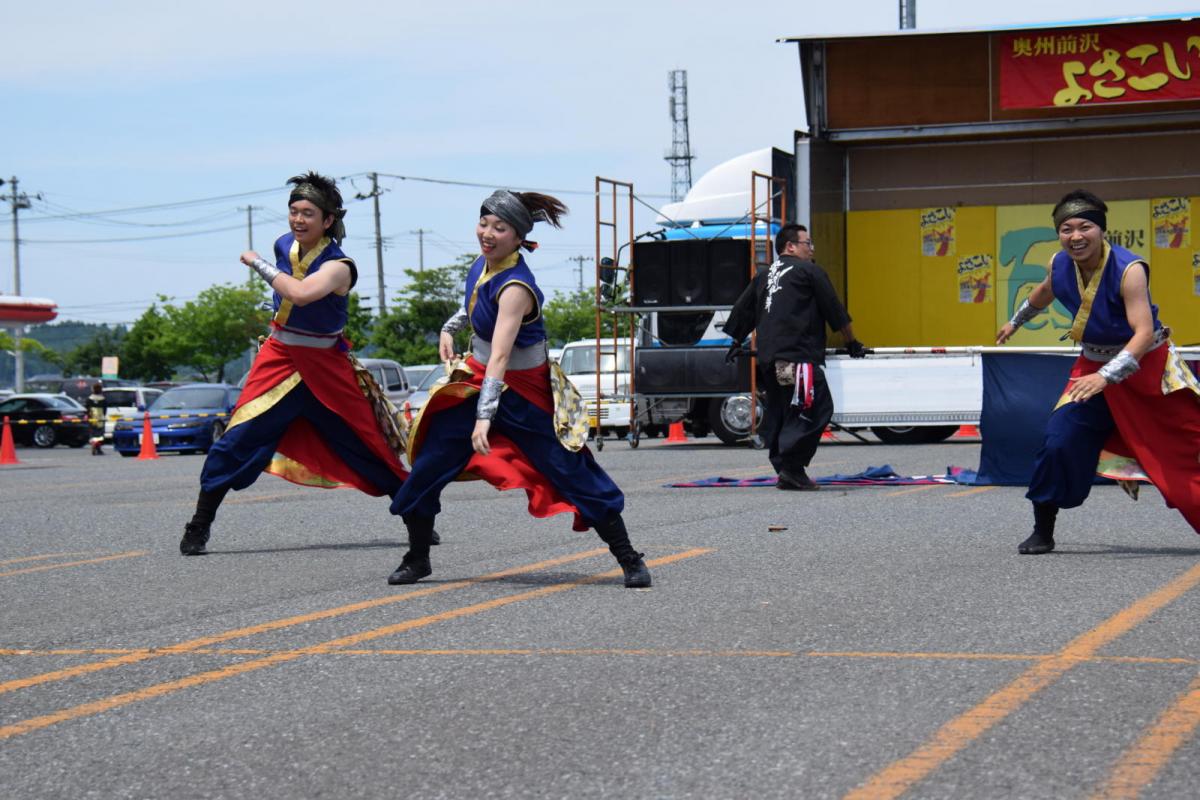 奥州前沢よさこいFesta13その1（奥州前沢よさこいフェスタ2017) 2017/07/09