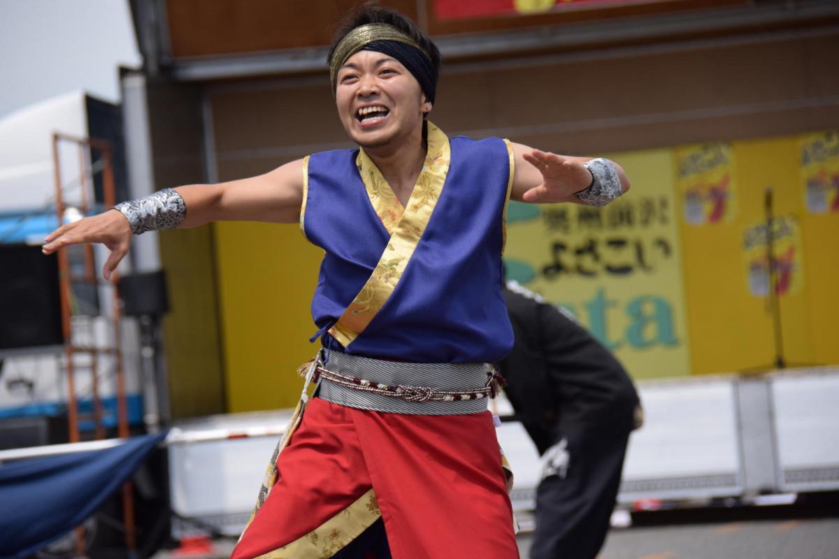 奥州前沢よさこいFesta13その1（奥州前沢よさこいフェスタ2017) 2017/07/09