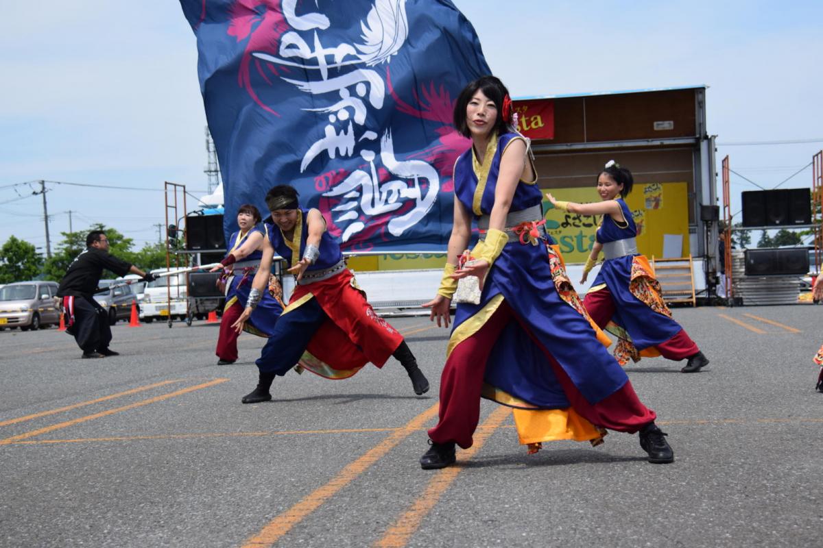 奥州前沢よさこいFesta13その1（奥州前沢よさこいフェスタ2017) 2017/07/09