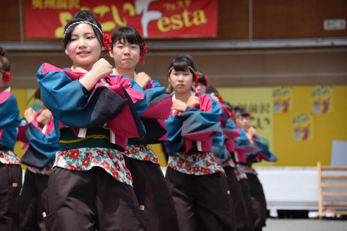 奥州前沢よさこいFesta13その1（奥州前沢よさこいフェスタ2017) 2017/07/09