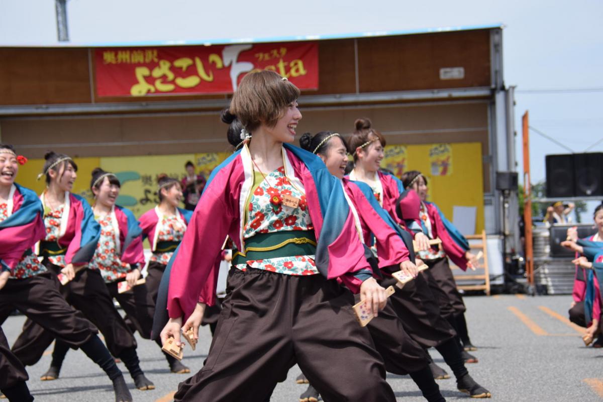 奥州前沢よさこいFesta13その1（奥州前沢よさこいフェスタ2017) 2017/07/09