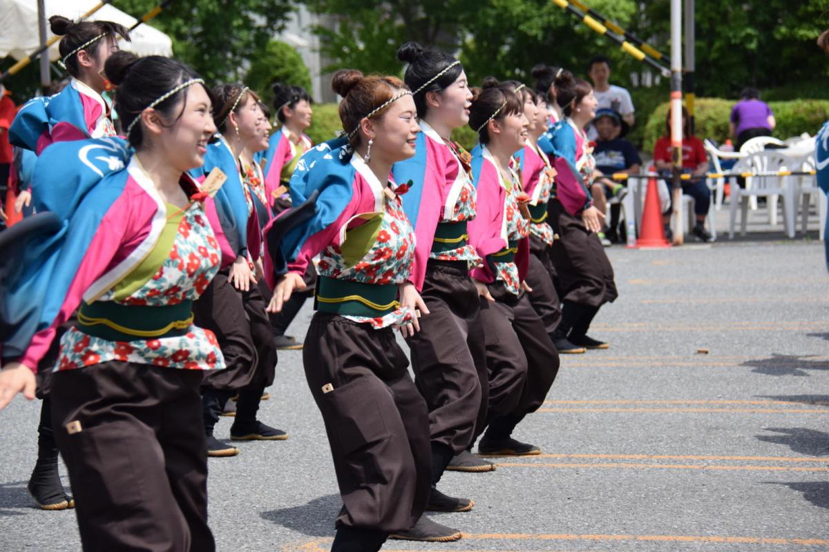 奥州前沢よさこいFesta13その1（奥州前沢よさこいフェスタ2017) 2017/07/09