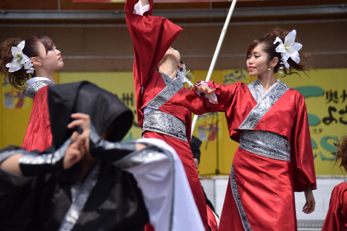 奥州前沢よさこいFesta13その1（奥州前沢よさこいフェスタ2017) 2017/07/09