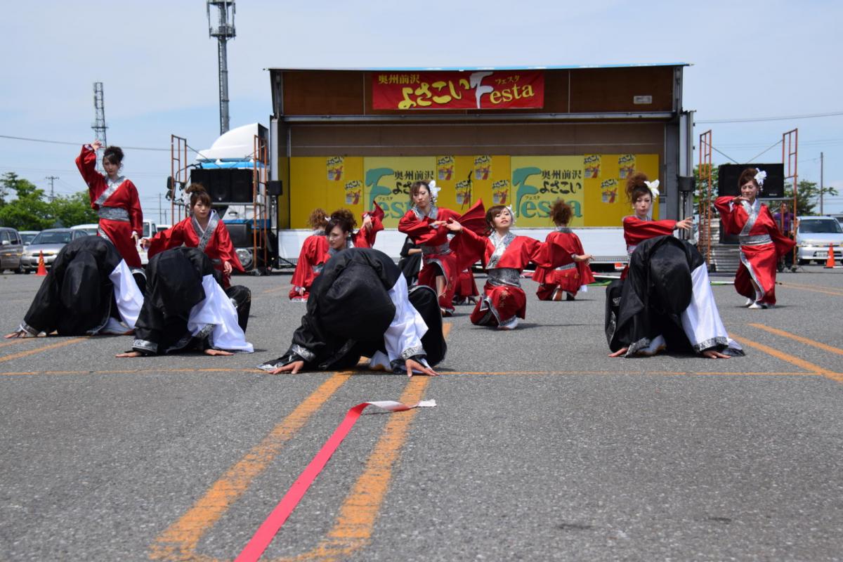 奥州前沢よさこいFesta13その1（奥州前沢よさこいフェスタ2017) 2017/07/09