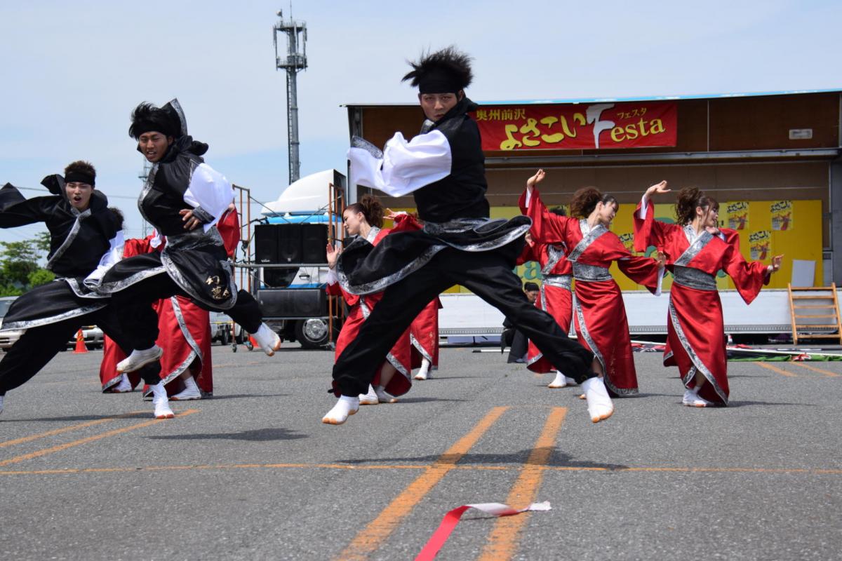 奥州前沢よさこいFesta13その1（奥州前沢よさこいフェスタ2017) 2017/07/09