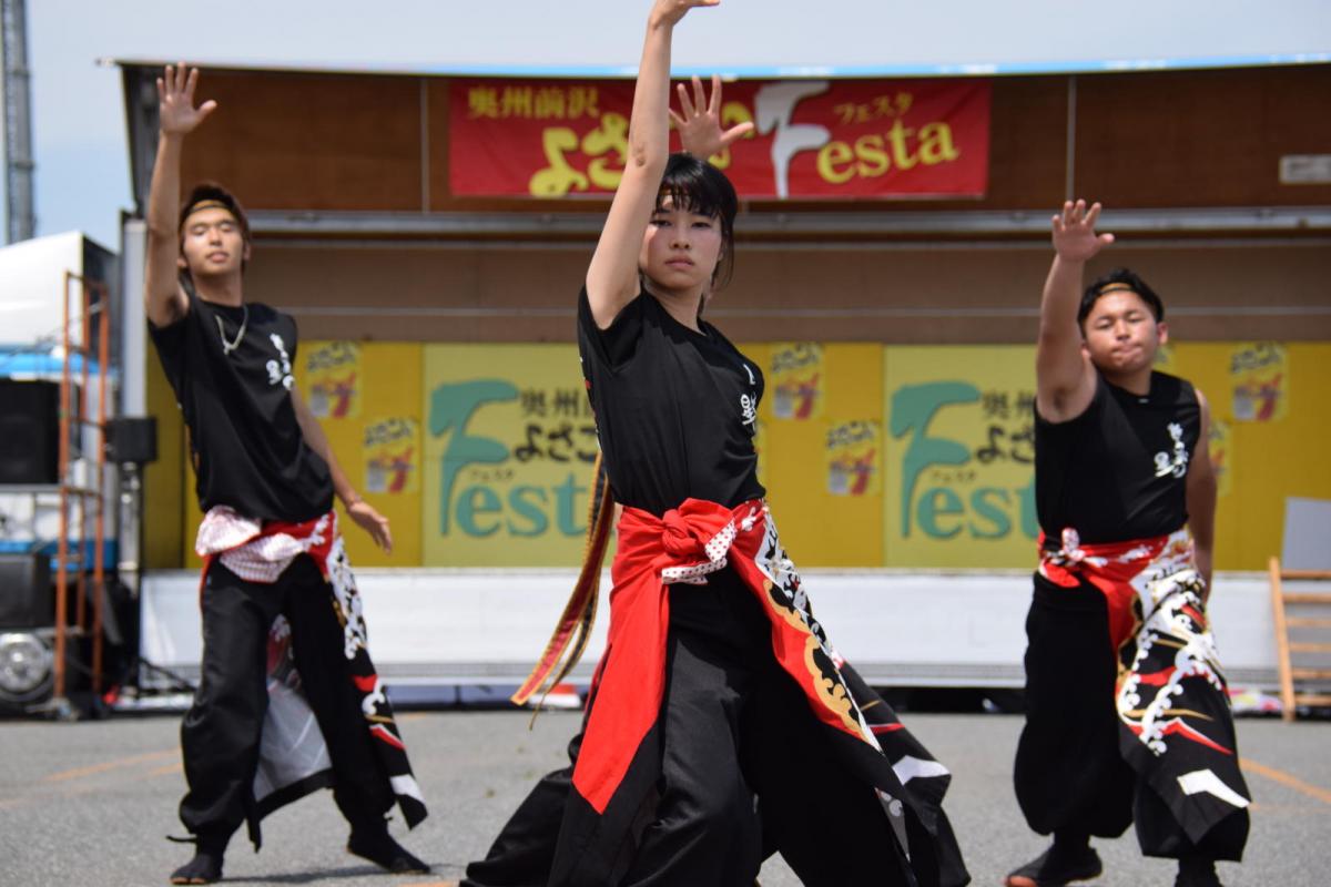 奥州前沢よさこいFesta13その1（奥州前沢よさこいフェスタ2017) 2017/07/09