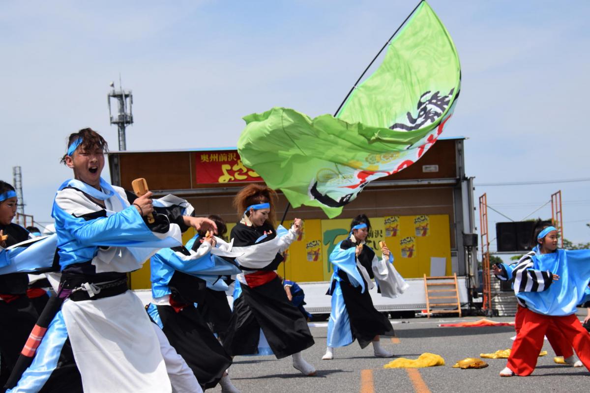 奥州前沢よさこいFesta13その1（奥州前沢よさこいフェスタ2017) 2017/07/09