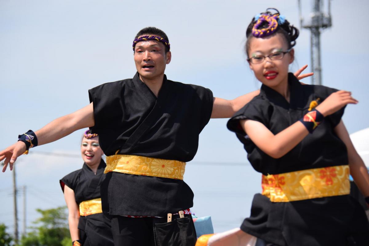 奥州前沢よさこいFesta13その1（奥州前沢よさこいフェスタ2017) 2017/07/09