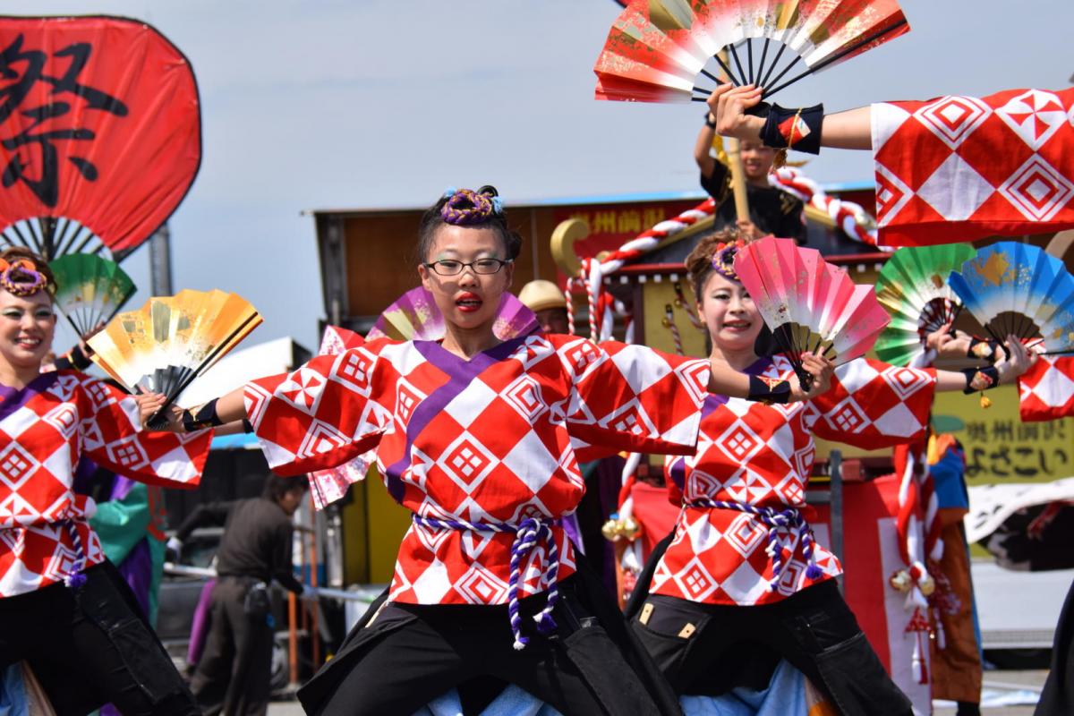 奥州前沢よさこいFesta13その1（奥州前沢よさこいフェスタ2017) 2017/07/09