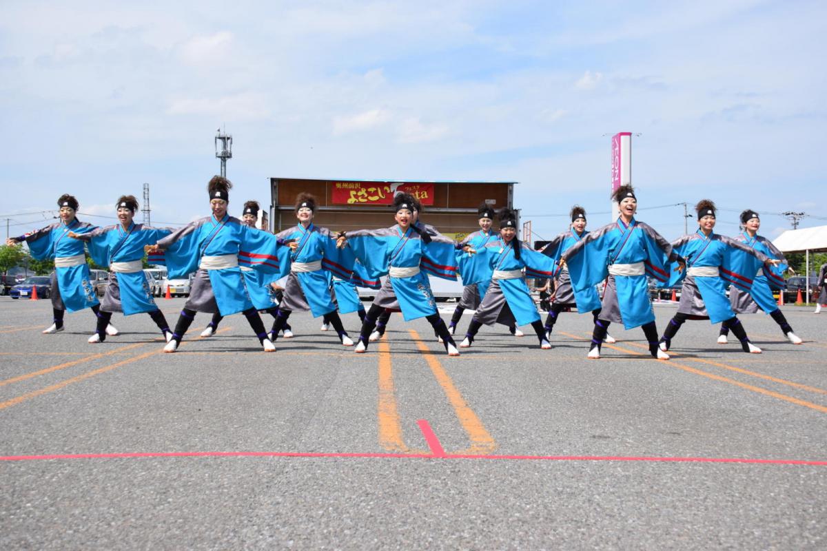 奥州前沢よさこいFesta13その1（奥州前沢よさこいフェスタ2017) 2017/07/09