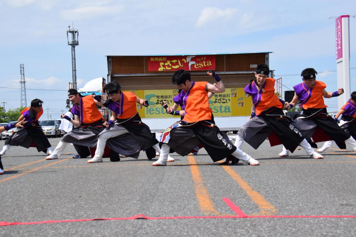 奥州前沢よさこいFesta13その1（奥州前沢よさこいフェスタ2017) 2017/07/09