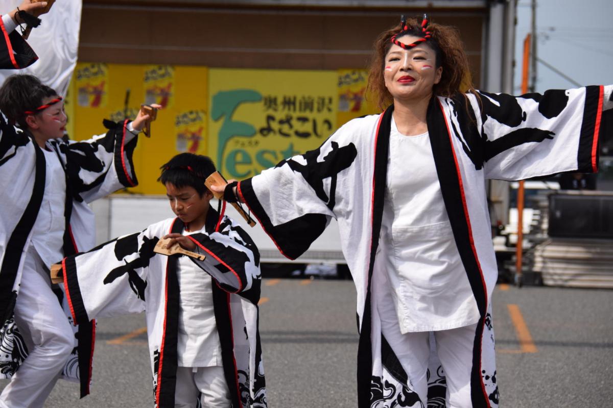 奥州前沢よさこいFesta13その1（奥州前沢よさこいフェスタ2017) 2017/07/09
