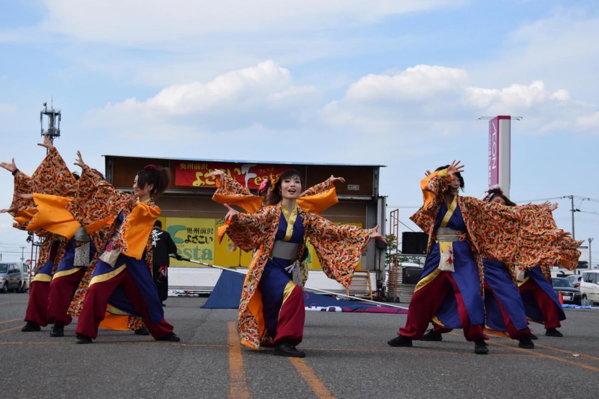 奥州前沢よさこいFesta13その1（奥州前沢よさこいフェスタ2017) 2017/07/09