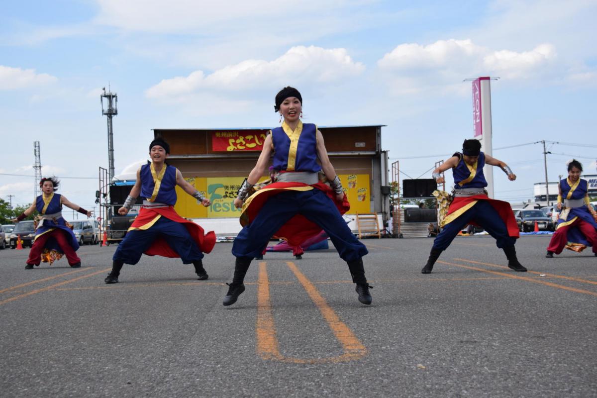 奥州前沢よさこいFesta13その1（奥州前沢よさこいフェスタ2017) 2017/07/09
