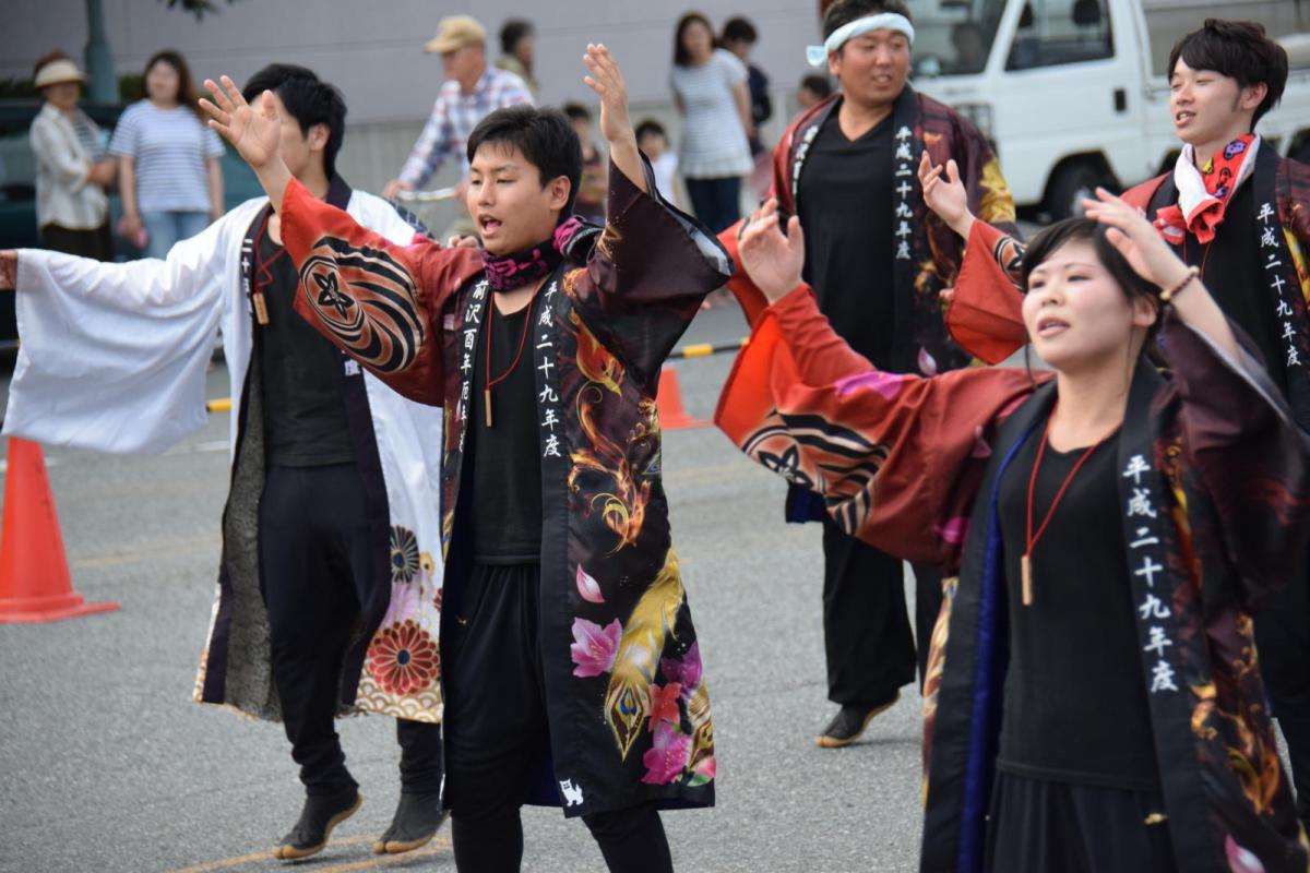 奥州前沢よさこいFesta13その1（奥州前沢よさこいフェスタ2017) 2017/07/09