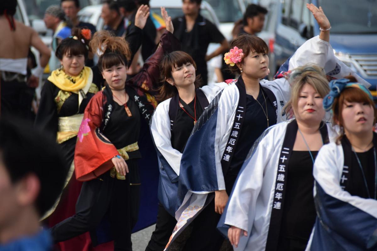 奥州前沢よさこいFesta13その1（奥州前沢よさこいフェスタ2017) 2017/07/09